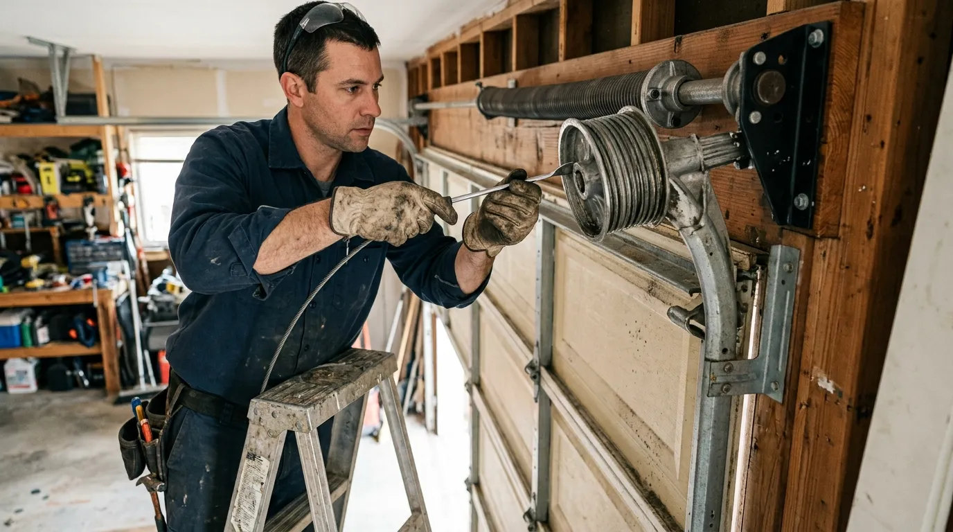 Garage Door Repair in Galion, Ohio in Mansfield