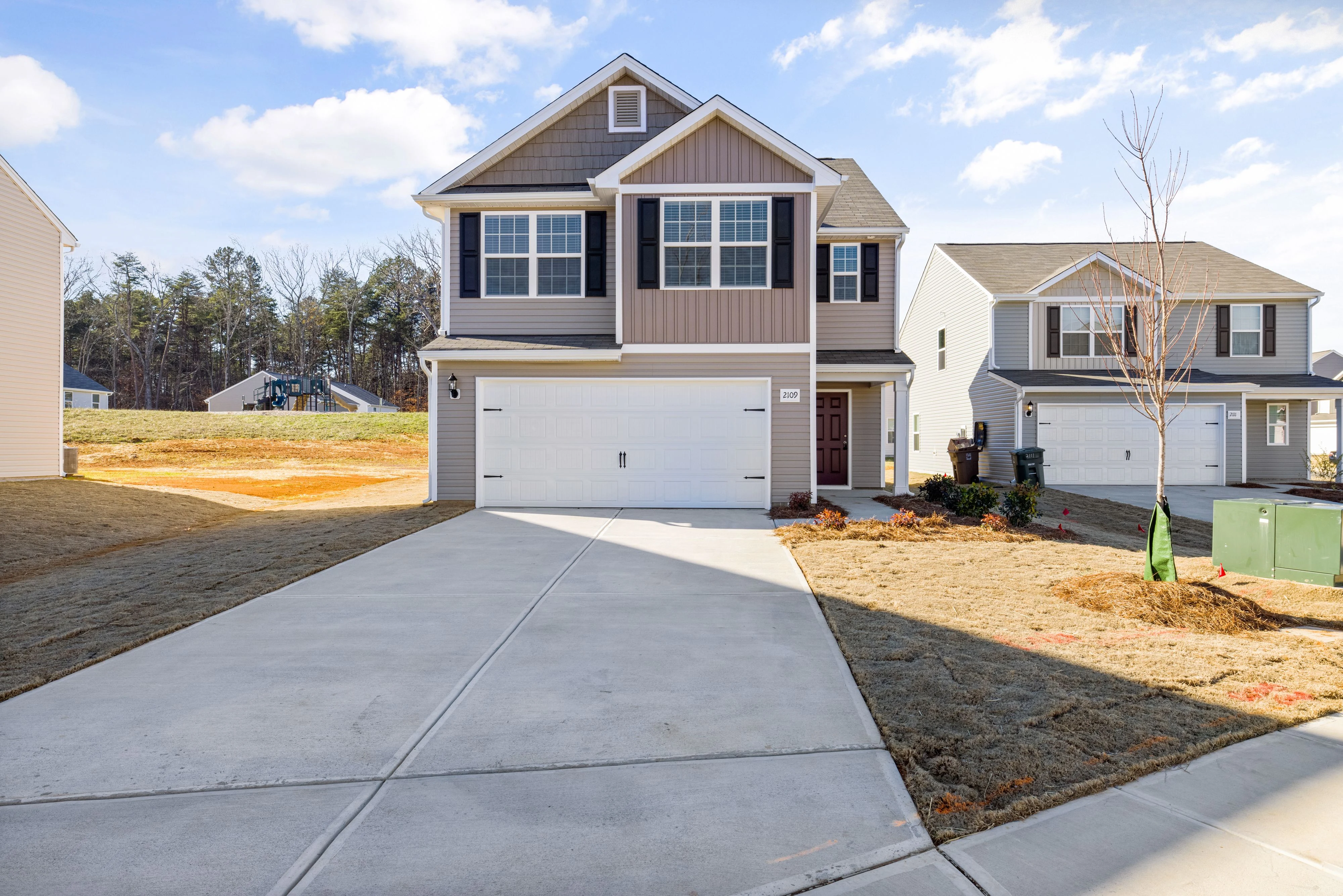 Residential garage door in Perrysville